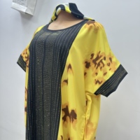 Nouvelle Robe BouBou Ethnique Ample et Respirante avec Diamants Thermocollés, Imprimé Africain Estival, Grande Taille pour Femme 2026