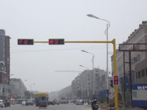 Sheng Xinda LED lampadaire octogonal ingénieur de conception de qualité film transparent rétroréfléchissant stratifié garantie 5 ans trafic - Product Image 5