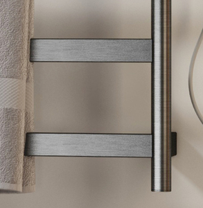 Baño inteligente Secador de toallas eléctrico inteligente Calentadores Rieles Montado en la pared Calentador de baño Toallero - Product Image 4