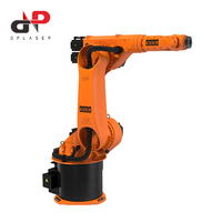 Machine de découpe laser 3D en métal avec bras robotique, source laser IPG 6 axes Kuka 3000W