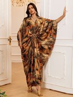 Robe Abaya élégante et luxueuse 2025, dernier design, unie, en mousseline de soie, manches courtes, douce, modeste, pour femmes musulmanes