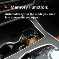 Nébuliseur de parfum intelligent sans fil en alliage d'aluminium alimenté par batterie Machine Pure Essential Oi Scent Car Air Aroma Diffuser