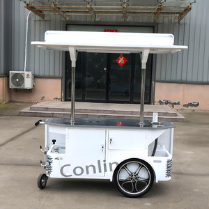 Street Cake Coffee Carts Coffee Station Bar Mobile <strong>Trolley</strong> for Sale <strong>Sweet</strong> Corn - Product Image 4