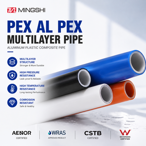Tuyau composite <span class=keywords><strong>multicouche</strong></span> AENOR WATERMARK WRAS ACS Pex Al Pex pour système d'eau chaude et froide - Product Image 2