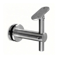 Accessoires de balustrades en verre, embouts, garde-corps, accessoires en acier inoxydable, support de main courante en verre, support de tuyau pour main courante LED, escalier