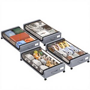 Caja de Almacenamiento para Auto, Rectangular, Plegable, de Tela, para Ropa, Marca Jiahao - Product Image 1