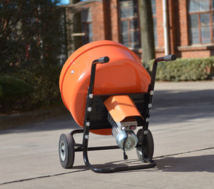 Nouvelle condition Mini Home Bétonnière Main Push Force Action Comprend Pompe Moteur Moteur Usine de fabrication Composants de base - Product Image 2