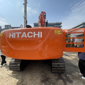 รถขุดไฮดรอลิกแบบตีนตะขาบ HITACHI ZX200-5G ปี 2023 มือสอง ขนาด 20 ตัน พร้อมเครื่องยนต์และปั๊ม Isuzu สำหรับงานก่อสร้าง - Product Image 6