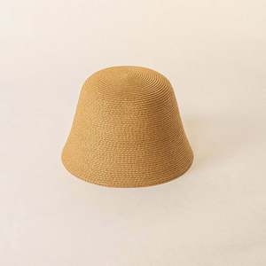 Chapeau de paille tressé simple et pliable en papier fin, nouvelle mode 2023, chapeau de soleil pour femme, protection solaire, idéal pour les voyages printemps-été - Product Image 2