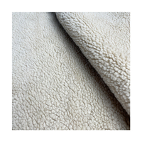 Vente de gros OEM Tissu en daim synthétique doré et Sherpa