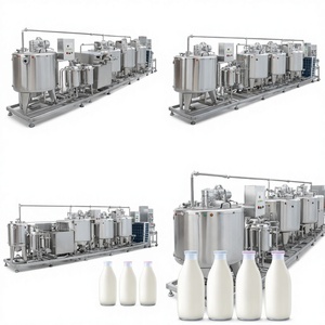 Línea de Producción Automática de Leche y Yogur Ace Factory Direct Sales con Motor y Bomba de Acero Inoxidable para Uso Doméstico - Product Image 1