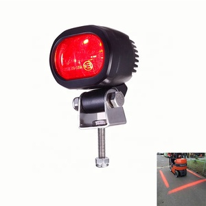 6W Blue/red <b>LED</b> <b>Work</b> <b>Light</b> Straight Area Safety <b>Light</b> E9 Certification - Product Image 1
