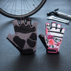 Guantes Deportivos Transpirables para Levantamiento de Pesas, Antideslizantes, Resistentes a Impactos, Medios Dedos, Unisex, de Poliéster y Microfibra de Algodón - Product Image 3