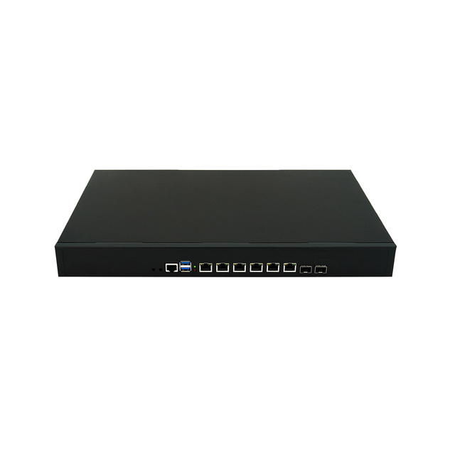 Core I7-6500u 1U Rack with 6*82574L-1G+2*1G SFP Firewall Barebone Pfsense 2*1G Sfp 6Lans Stock PC