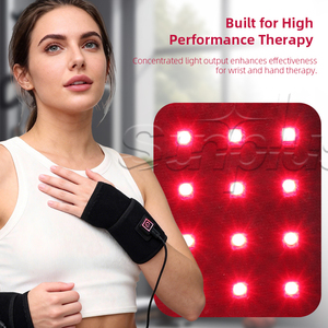 ซันพลัส 660 นาโนเมตร 850 นาโนเมตร ไฟ LED บำบัดด้วยแสงสีแดง ที่รัดข้อมือ บำบัดด้วยแสงอินฟราเรดใกล้ แสงสีแดงบำบัด แผ่นรัดข้อมือให้ความร้อน - Product Image 2