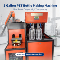 Mesin Tiup Botol PET 500ML Pasokan Pabrik untuk Botol 2L, Mesin Cetak Tiup 2L-2