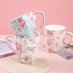 Tazza da Caffè e Latte per Ufficio in Fine Porcellana Bone China, Regalo Aziendale Pubblicitario, Stile Nordico Creativo, Resistente alle Alte Temperature, a Forma di <span class=keywords><strong>Zucca</strong></span> - Product Image 4