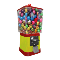 Distributeur de capsules en acrylique entièrement transparent, à monnayeur, pour jouets, facile à utiliser et fiable