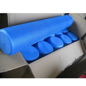 Gratis Monster Eva Yoga Foam Roller Op Maat Bedrukte Fitnessapparatuur Yoga Oefen Massage Foam Roller