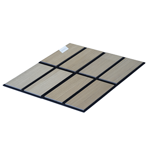 Panneaux muraux acoustiques en bois pour le bricolage au design moderne <span class=keywords><strong>Casse</strong></span>-tête gratuit Panneaux acoustiques insonorisés en latte de bois pour entrepôt de chambre à coucher - Product Image 2