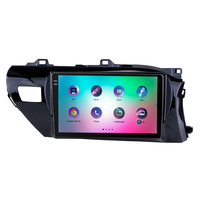 Lecteur multimédia de navigation de voiture Android 13 pouces 8 core 4 + 64gb pour Toyota Hilux revo RHD 2016-2018 GPS WIFI lecteur DVD de voiture