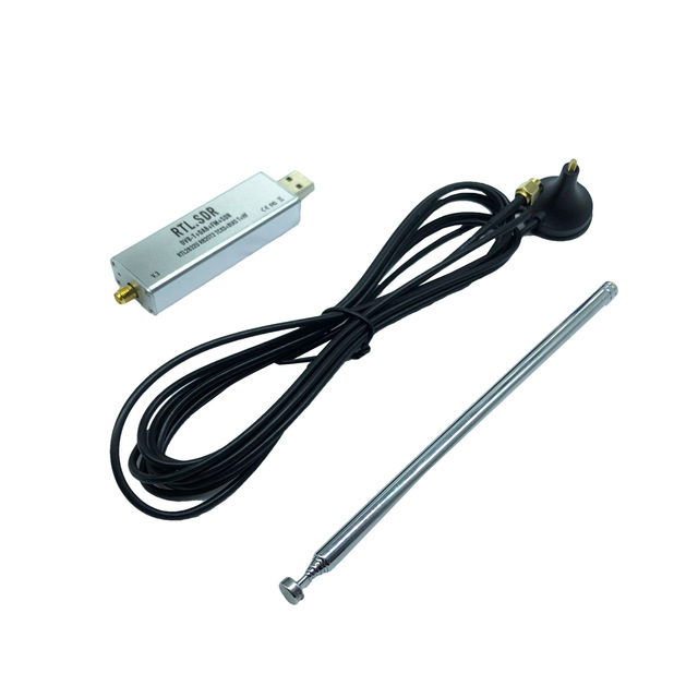Newest 0.1MHz-1.7GHz TCXO Stable Full Band RTL SDR Receiver Radio With Aviation Band ADSB