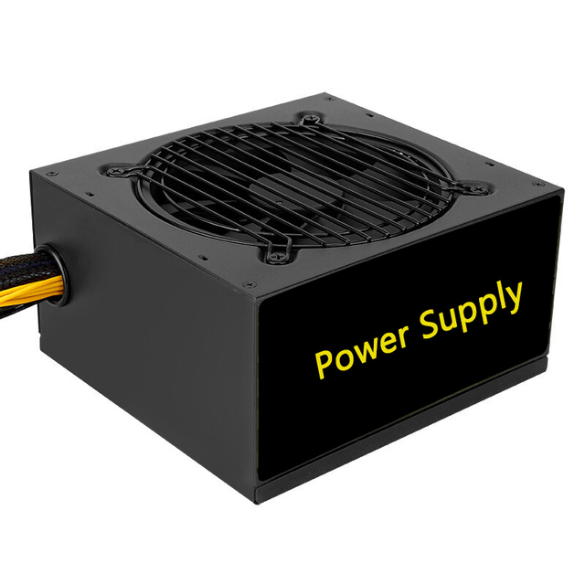 High Quality ATX Power Supply for PC Gaming 400W to 600W 24Pin Interface for Desktop and Server AC Input