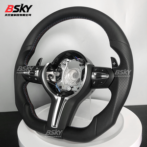 Volante cosido para <span class=keywords><strong>BMW</strong></span> <span class=keywords><strong>Sport</strong></span> Tricolor, adecuado para E70 E90 E92 F01 F10 F15 F20 F30 F40 F52 - Product Image 3