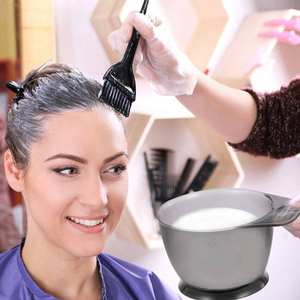 Juego de 5 Herramientas para Teñir el Cabello, Cepillo para Tinte, Peine para Tinte, Agitador, Tazón para Tinte, Herramientas de Peluquería - Product Image 5