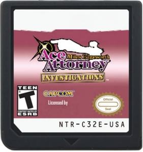 Cartouche de jeu Phoenix Wright Ace Attorney Series DS Version américaine anglaise sans carte R4 pour <span class=keywords><strong>NDS</strong></span> 3DS - Product Image 3