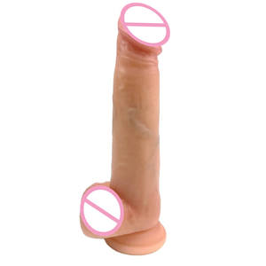 Realistische Beweegbare Dildo 'S Dubbellaags Siliconen Anale Dildo Met Glijdende Voorhuid Volwassen Seksspeeltjes Voor Vrouwen Mannen Vaginale G-Spot - Product Image 1