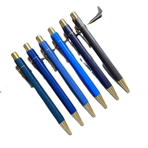 ปากกาหกเหลี่ยมสุดหรู: ปากกาลูกลื่นแบบคลิกที่สามารถปรับแต่งได้สำหรับของขวัญส่งเสริมการขาย - มีตัวเลือกสีโรสโกลด์และสีทอง - Product Image 3