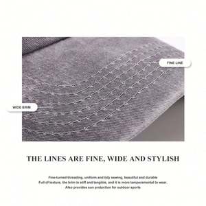 Nouvelles casquettes vintage brodées avec logo personnalisé, taille unique, pour hommes – Vente en gros pour fournisseurs - Product Image 5