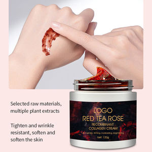 Masque en gelée de rose cristalline à étiquette privée, masque en gelée de collagène, thé noir, acide hyaluronique - Product Image 6