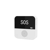Tuya WiFi 2.4GHz sans fil soignant téléavertisseur système d'appel intelligent personnes âgées SOS alarme d'urgence bouton de panique modèle CF100