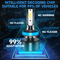 50W 10000LM Faros LED Salut/Lo Faisceau LED Voiture Lumière H7 H11 9006 9007 HB5 LED Phares Ampoules 12V LED Phare H4 LED