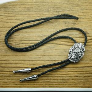 Personality <strong>Western</strong> Cowboy Women Tie Necklace Texas Bolo Tie <strong>Supplies</strong> <strong>Jewelry</strong> - Product Image 4