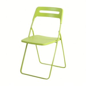 Chaise pliante de pique-nique en plastique blanc bon marché chaises de jardin - Product Image 3