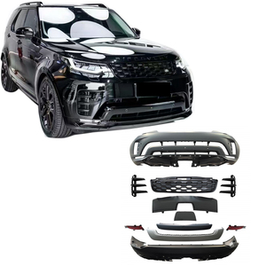 2021Style Car Bumper Upgrade for 5 2017-2020 Front & Rear Bumper in <b>PP</b> Plastic Material New Condition No Color - Product Image 4