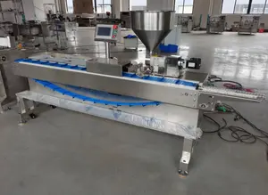 Chocolate Paste Cream Jam Filling Injecting Machine Bread Puff Cake Filling Machine For Sale