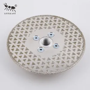 Disco de vanidad de hoja de corte de sierra de mármol de diamante electrochapado LITTLE ANT para cortar disco de corte de mármol