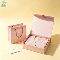 Caja de Cartón Personalizada a Precio Razonable, Caja Magnética Plegable y Desmontable para Envío de Camisetas y Pañuelos de Seda de Boutique