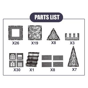 ตัวต่อแม่เหล็ก<span class=keywords><strong>เจ้า</strong></span><span class=keywords><strong>หญิง</strong></span>ไดมอนด์ รุ่นปี 2026  แบบเคลือบผิว 102 ชิ้น ขนาด 7.5 ซม. สำหรับเด็กผู้หญิง - Product Image 5