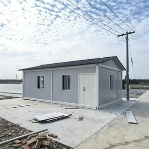 บ้านพักตู้คอนเทนเนอร์สำเร็จรูป ป้องกันการกัดกร่อน พร้อมห้องน้ำ เหมาะสำหรับค่ายผู้ลี้ภัย โรงพยาบาลชั่วคราว โรงเรียน ห้องเรียน และห้างสรรพสินค้าชั่วคราว - Product Image 4