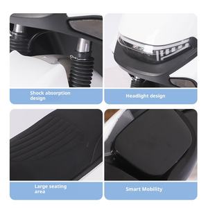 Motocicleta Eléctrica de 48V 1500W en Oferta para Adultos con Sensor, Pedales de Carga Rápida, Velocidad Máxima de 50 km/h, Motor sin Escobillas - Product Image 5