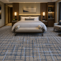 Tapis Axminster de luxe pour chambre d'hôtel, tapis commercial pour chambre d'hôtel