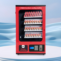 Distributeur automatique VFresh personnalisé, vente chaude, format compact, 88 pièces, avec paiement par pièces, distributeur automatique de produits de première nécessité