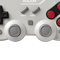 Manette de jeu rétro Aolion AL-Q10 filaire et sans fil BT pour Ninten-do Switch avec bouton Turbo, gyroscope six axes et vibration