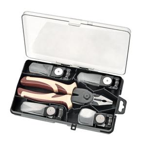 Pince multifonction 8 pouces 5 en 1, jeu de pinces professionnelles pour électriciens avec 5 têtes interchangeables, structure Plug-and-Pull - Product Image 6