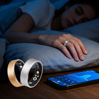 Bague connectée ECG pour hommes, moniteur d'activité physique, fréquence cardiaque GH3220S+GH3228T, surveillance de la santé, température corporelle, bagues intelligentes